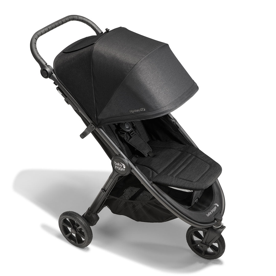 Baby Jogger City Mini GT2 Stroller - Opulent Black-Strollers-Opulent Black- | Natural Baby Shower