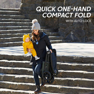 Baby Jogger City Mini GT2 Stroller - Opulent Black-Strollers-Opulent Black- | Natural Baby Shower