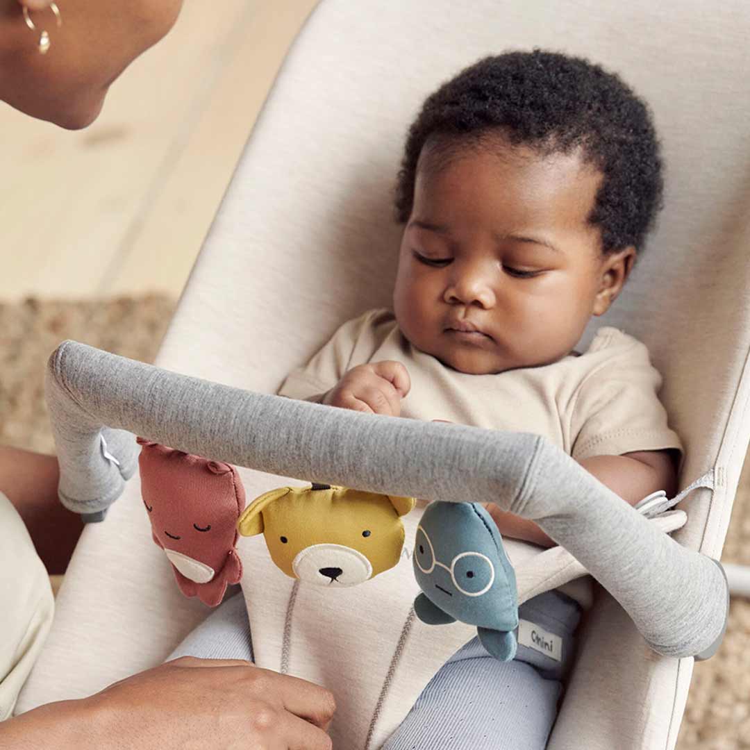 BabyBjorn Bouncer Bliss - 3D Jersey - Light Beige-Baby Bouncers- | Natural Baby Shower