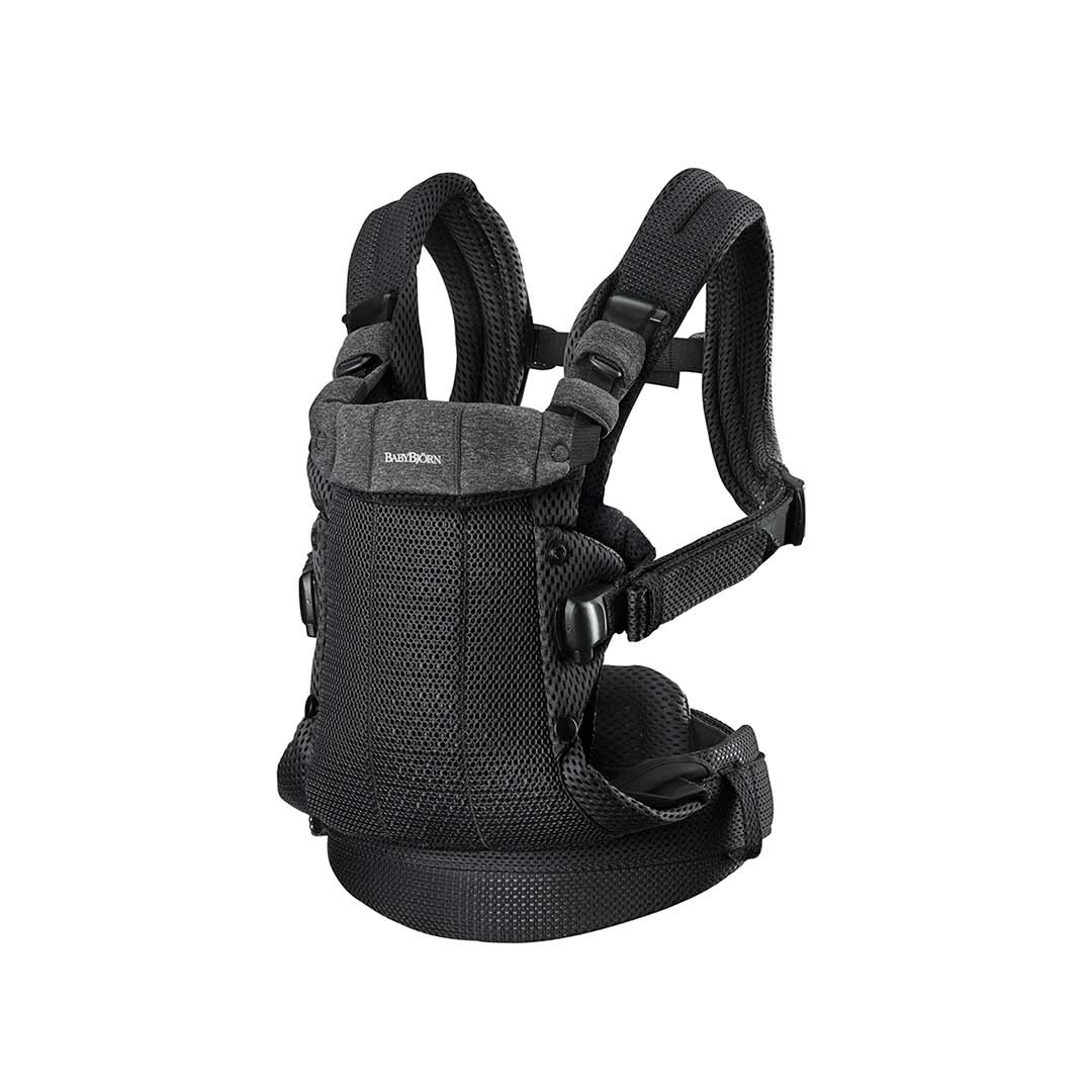 BabyBjörn Harmony 3D Mesh/Jersey Baby Carrier - Black-Baby Carriers- | Natural Baby Shower