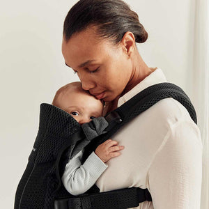 BabyBjörn Harmony 3D Mesh/Jersey Baby Carrier - Black-Baby Carriers- | Natural Baby Shower