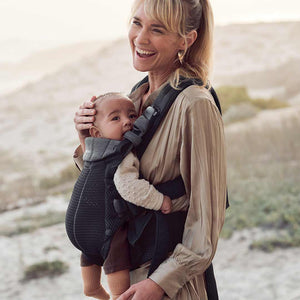 BabyBjörn Harmony 3D Mesh/Jersey Baby Carrier - Black-Baby Carriers- | Natural Baby Shower