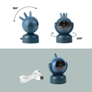 Babymoov YOO MASTER+ HD Additional Camera - Blue-Baby Monitors-Blue- | Natural Baby Shower