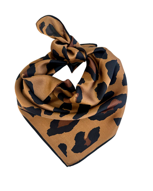 Baveal - Ambre Noir %100 Dut İpeği Şal 65 cm