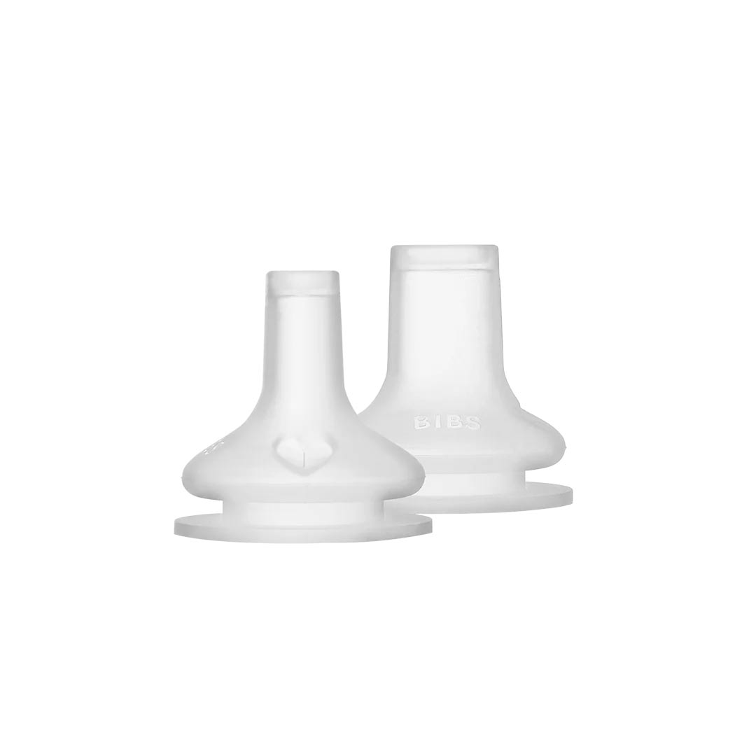 BIBS World Baby Bottle Spout Silicone 2 pack-Baby Bottles- | Natural Baby Shower