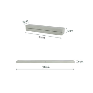 CuddleCo Balance Beam - Sea Salt-Climbing Frames-Sea Salt- | Natural Baby Shower