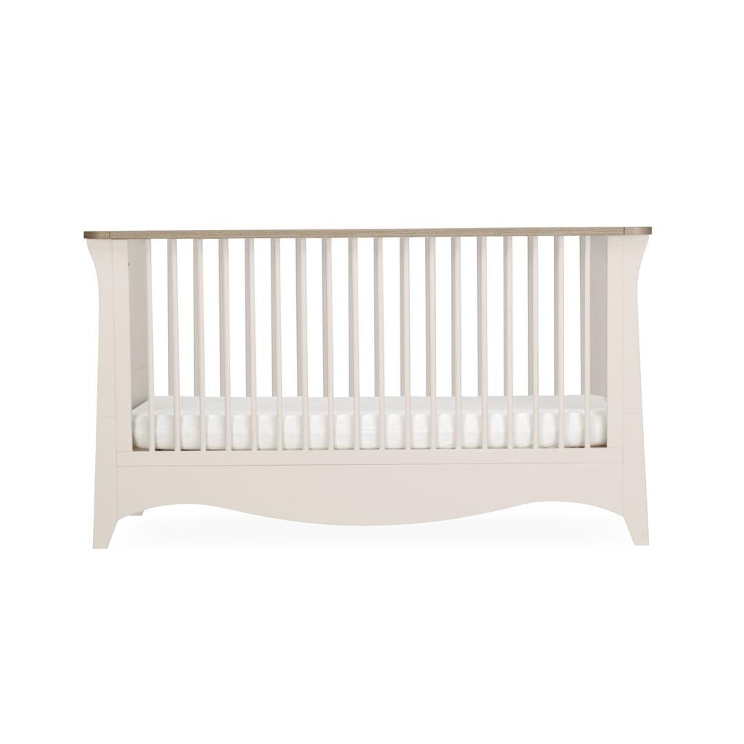 CuddleCo Clara 2 Piece Set 3-Drawer Dresser + Cot Bed - Cashmere-Nursery Sets- | Natural Baby Shower