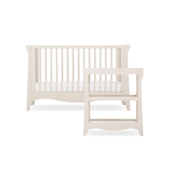 CuddleCo Clara Mini 2 Piece Nursery Furniture Set - Cashmere-Nursery Sets-Cashmere-One Size | Natural Baby Shower