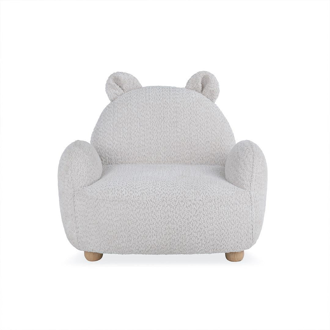 CuddleCo Bear Kids Chair - Boucle Mushroom-Tables + Seating-Boucle Mushroom- | Natural Baby Shower