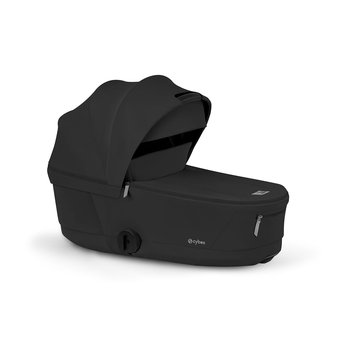 CYBEX e-Priam Comfort Pushchair & Foldable Carrycot - Sepia Black/Black-Strollers-Sepia Black/Black- | Natural Baby Shower