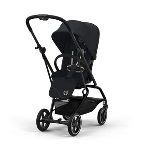 CYBEX Eezy S Twist+ 2 Pushchair - Magic Black-Strollers-Magic Black- | Natural Baby Shower