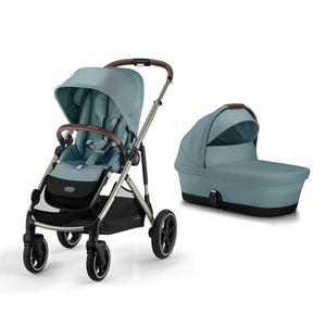 CYBEX Gazelle S Pushchair - Stormy Blue - Taupe-Strollers-Stormy Blue-Taupe | Natural Baby Shower