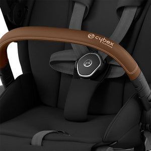 CYBEX e-Priam Pushchair - Sepia Black-Strollers-Sepia Black/Chrome & Black-No Carrycot | Natural Baby Shower