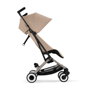 CYBEX Libelle Compact Stroller - Almond Beige-Strollers-Almond Beige- | Natural Baby Shower