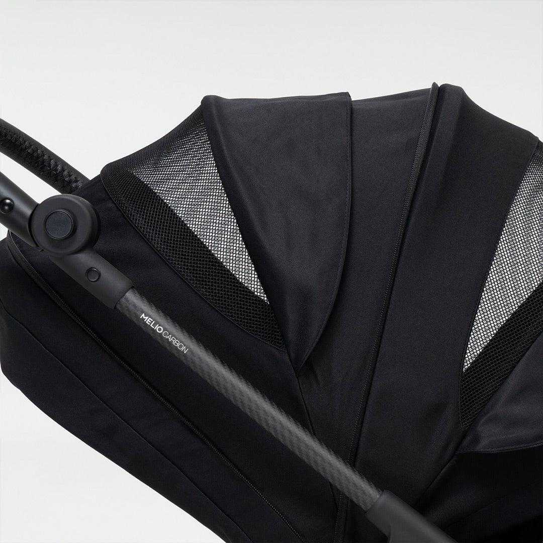CYBEX Melio Carbon Pushchair - Magic Black-Strollers-Magic Black- | Natural Baby Shower