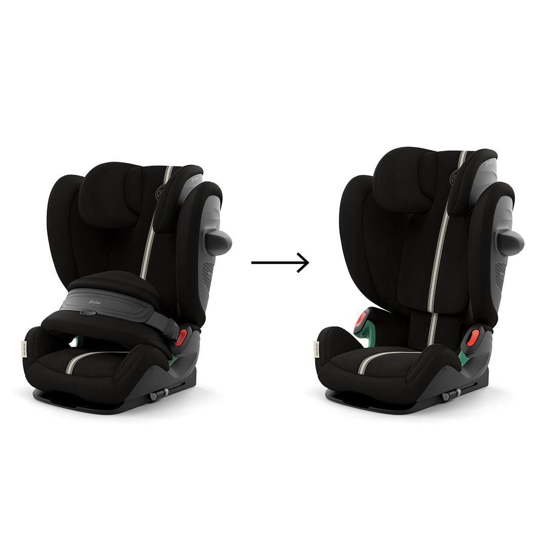 CYBEX Pallas G3 Plus i-Size Car Seat - Moon Black-Car Seats-Moon Black- | Natural Baby Shower