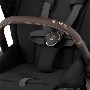 CYBEX e-Priam Pushchair - Sepia Black-Strollers-Sepia Black/Chrome & Black-No Carrycot | Natural Baby Shower