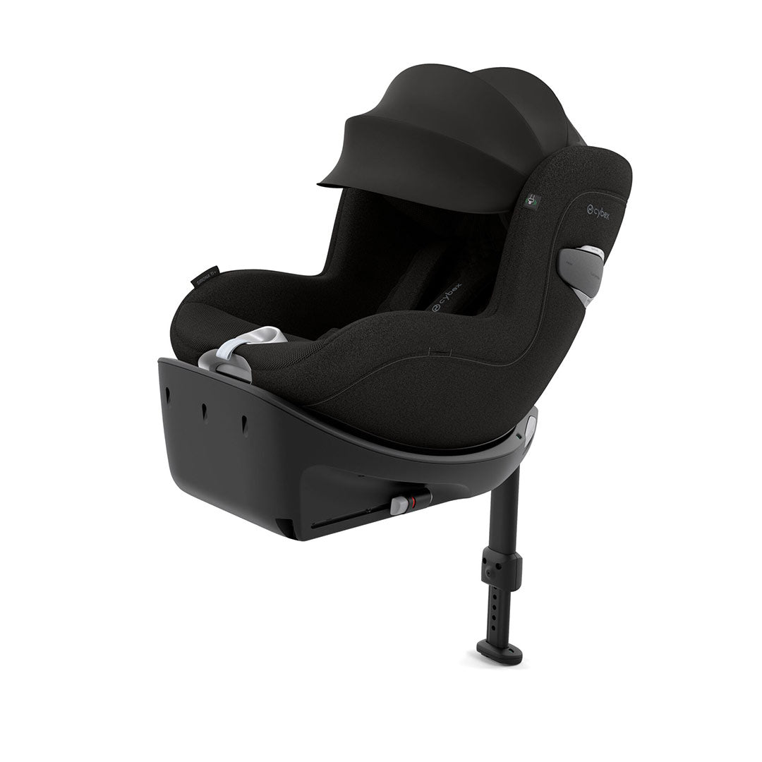 CYBEX Sirona Ti i-Size Plus Car Seat - Sepia Black-Car Seats-Sepia Black- | Natural Baby Shower
