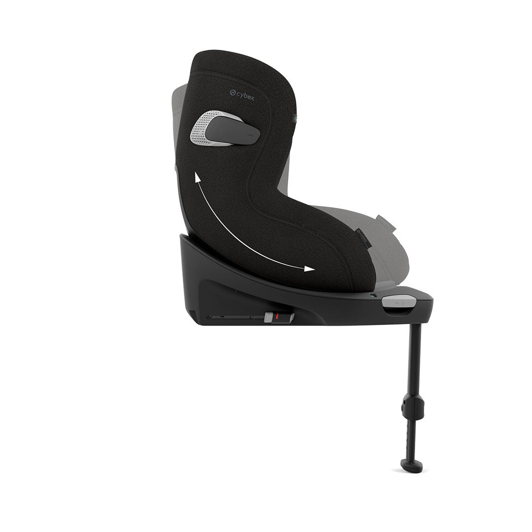 CYBEX Sirona Ti i-Size Plus Car Seat - Sepia Black-Car Seats-Sepia Black- | Natural Baby Shower