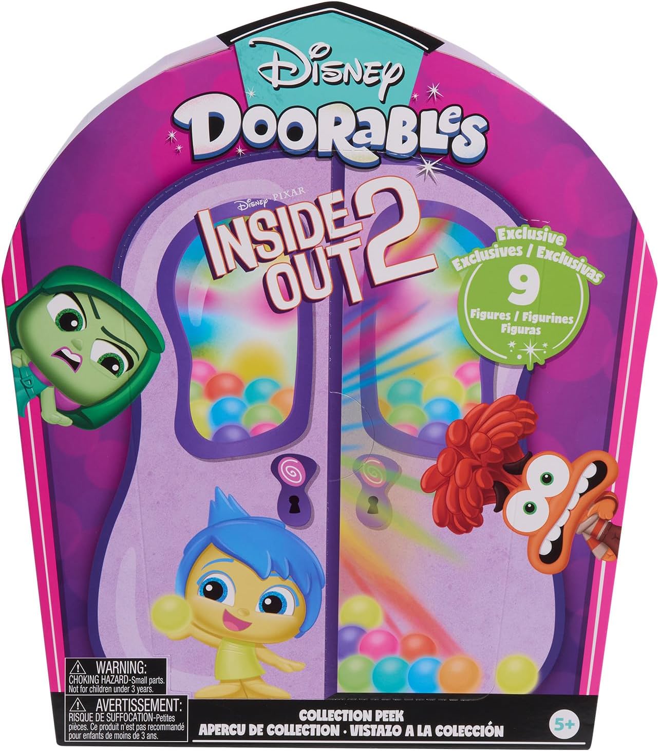 Disney - Коллекция Disney Doorables Вверх 2, 9 фигурок персонажей игрушка