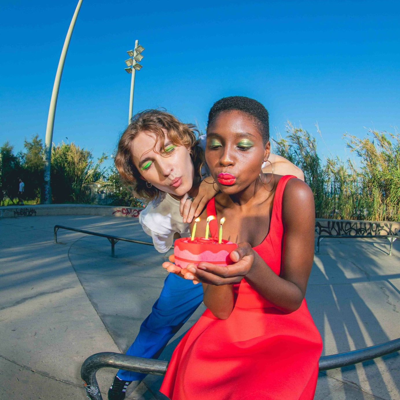 Eat My Socks - Yetişkin İkili Mumlu Doğum Günü Kutlu Olsun Çorap - Dinossi