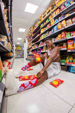 Eat My Socks - Yetişkin Tuzlu Cipsler Çorap