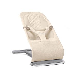 Ergobaby Evolve Baby Bouncer - Cream-Baby Bouncers-Without Toy Bar- | Natural Baby Shower