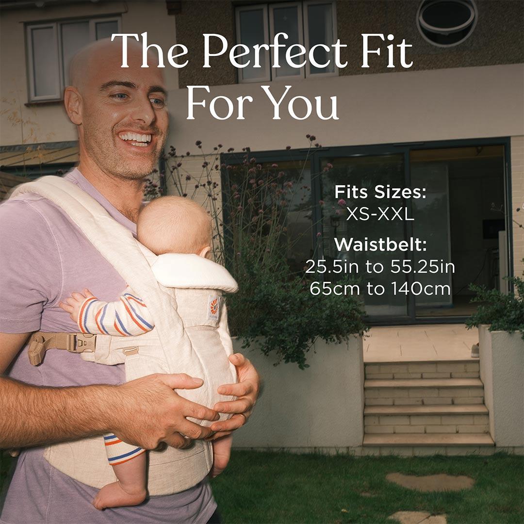 Ergobaby Omni Deluxe Cotton - Onyx Black-Baby Carriers-Onyx Black- | Natural Baby Shower