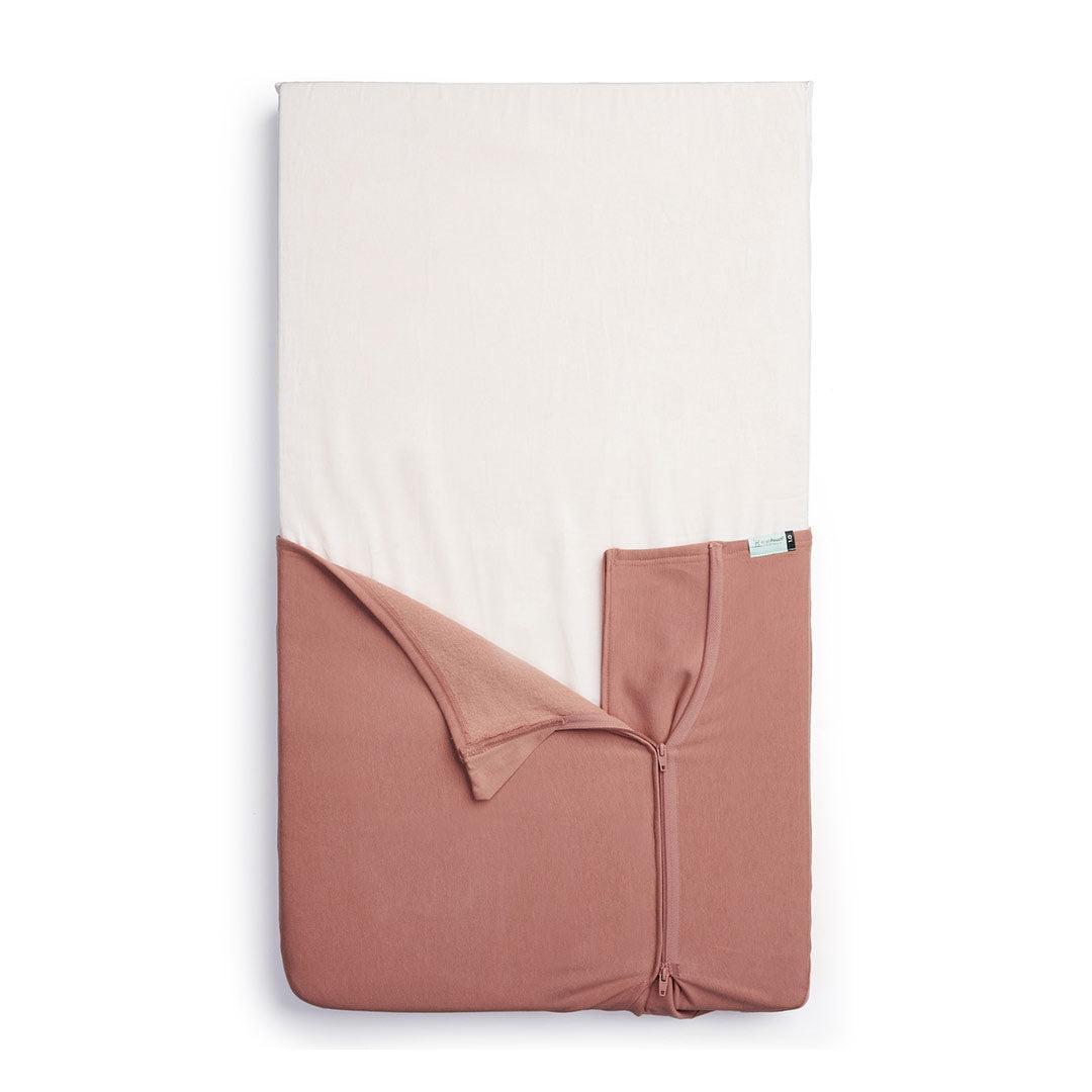 ergoPouch Organic Crib Mild / All Year 0.2 / 1.0 TOG HugMe Blanket - Rose-Blankets-Rose-One Size | Natural Baby Shower