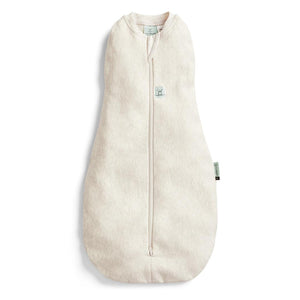 ergoPouch Organic All Year Cocoon Swaddle Sleeping Bag - 1 Tog - Oatmeal-Sleeping Bags- | Natural Baby Shower