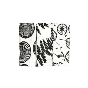 Etta Loves Muslins - Plants - 3 Pack-Muslin Wraps-Plants- | Natural Baby Shower