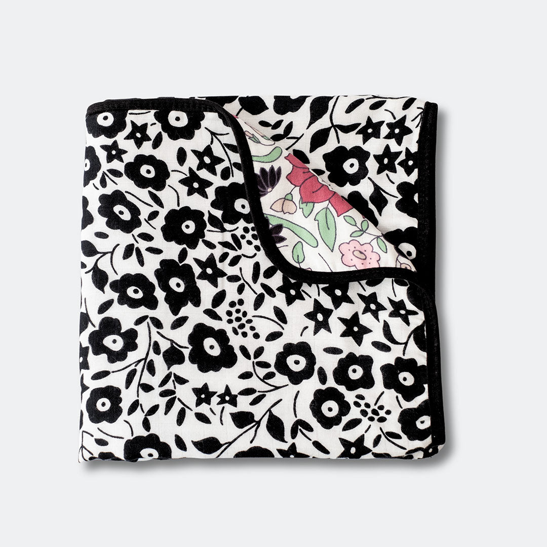 Etta Loves x LIBERTY Sensory Muslin Blanket - Multicoloured-Blankets-Multicoloured-80x80 | Natural Baby Shower