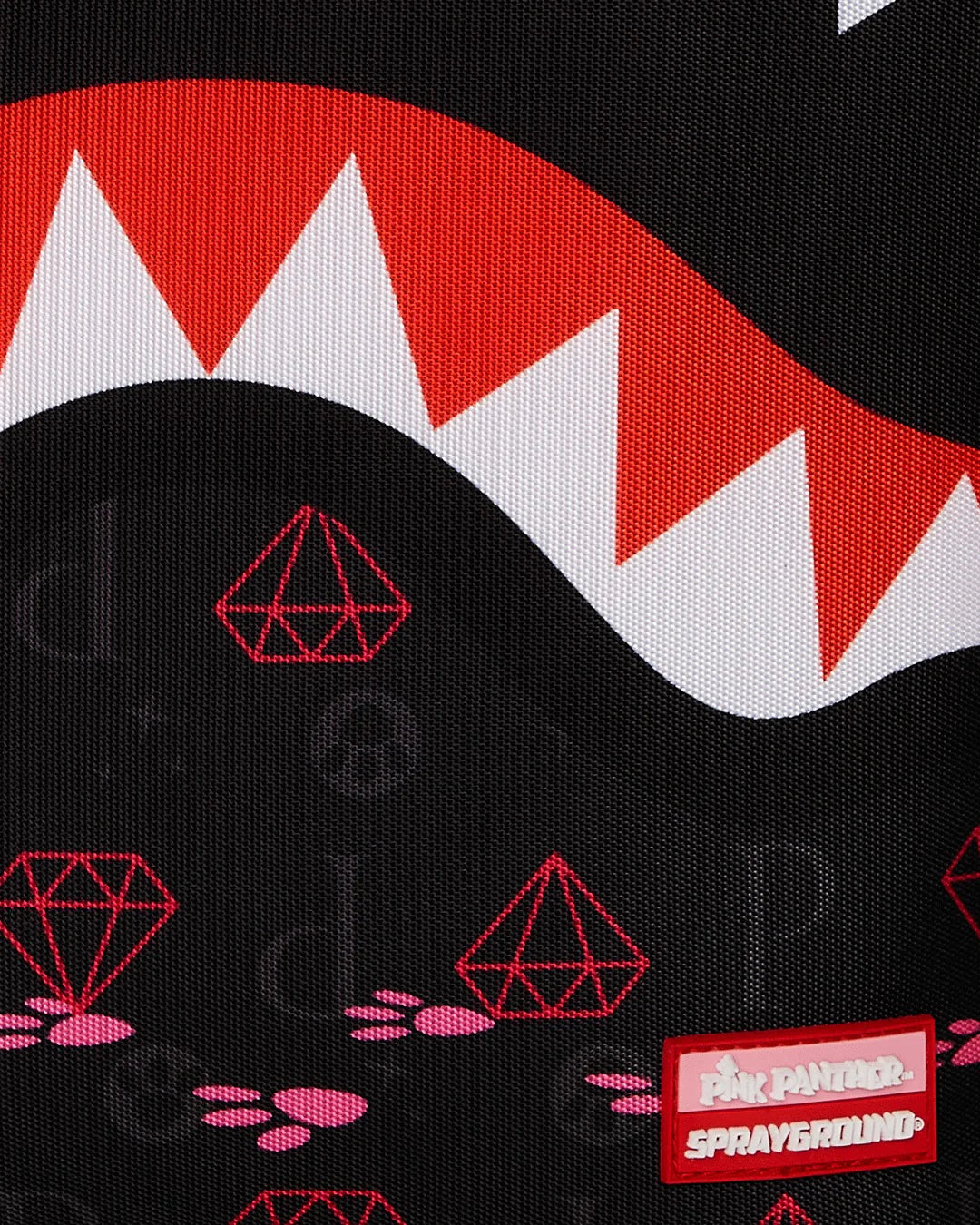 Sprayground - Рюкзак Dlxr с розовыми следами лап пантеры