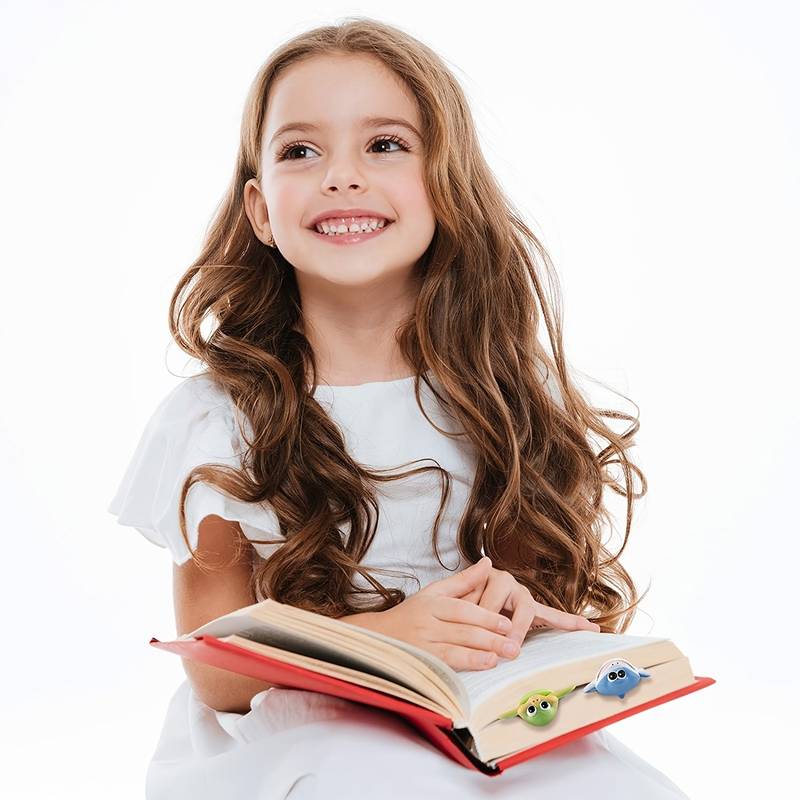 Dinossi - Sevimli Korkunç Kitap Ayracı Fare-Dinossi