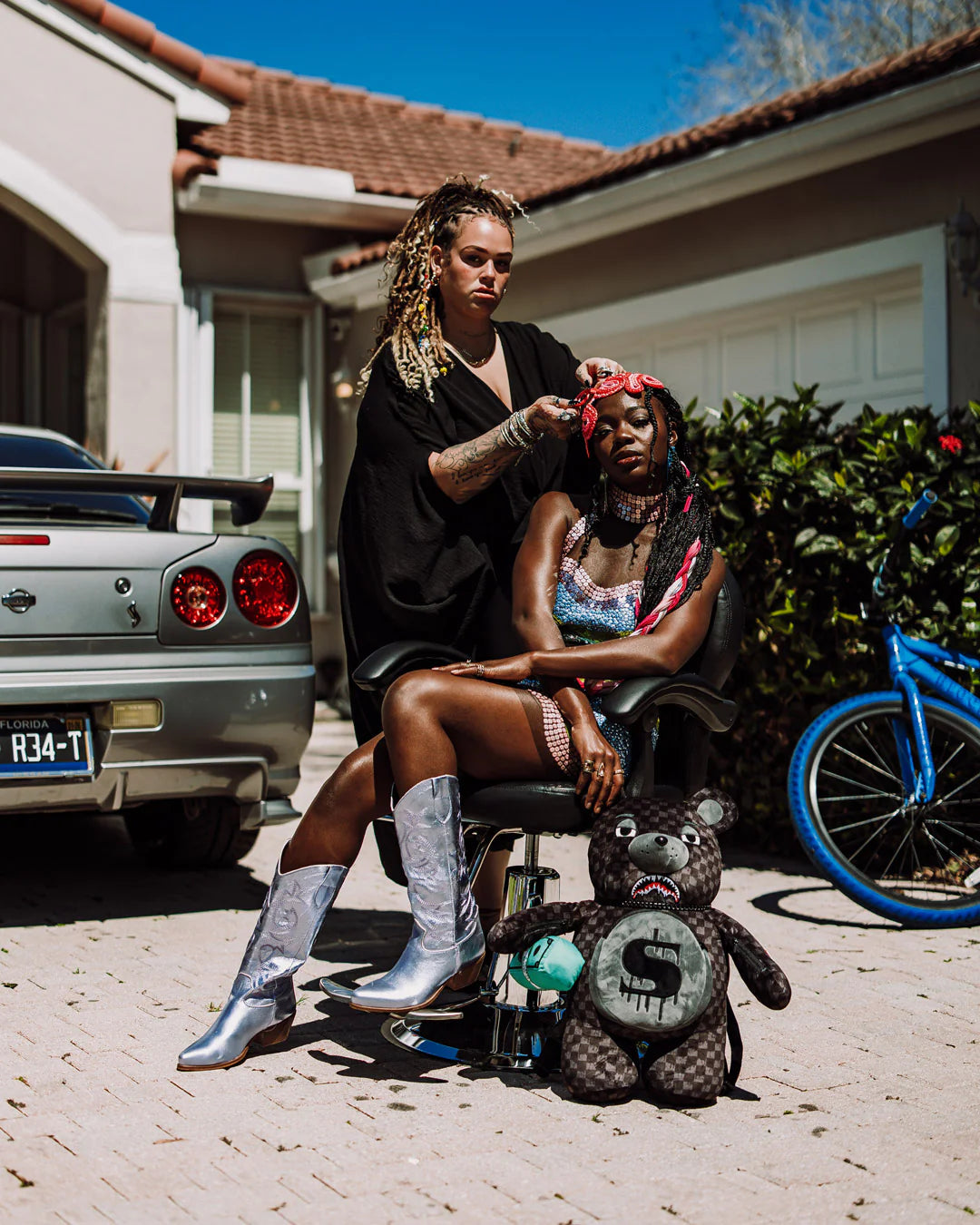 Sprayground - Рюкзак Медведь Тедди Акула Para