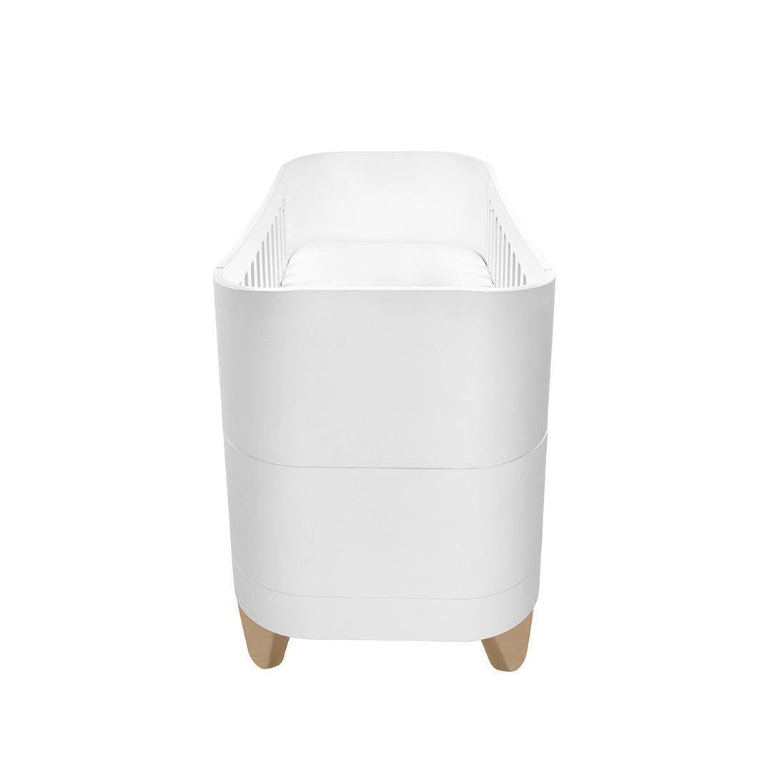 gaia-baby-serena-cot-bed-white-natural-flat-4 | Natural Baby Shower