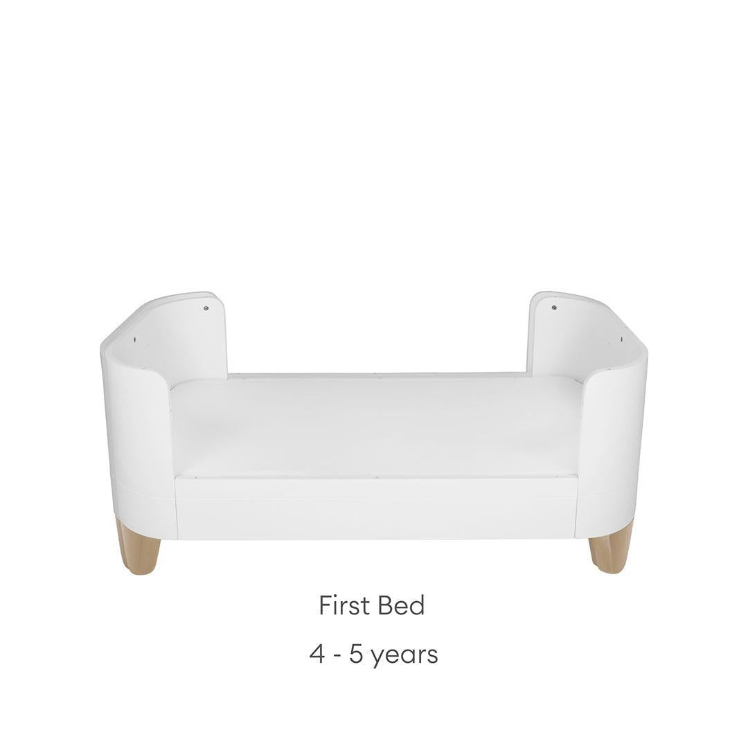 gaia-baby-serena-cot-bed-white-natural-flat-6 | Natural Baby Shower