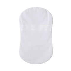 HALO BassiNest Fitted Cotton Sheet - White-Sheets- | Natural Baby Shower