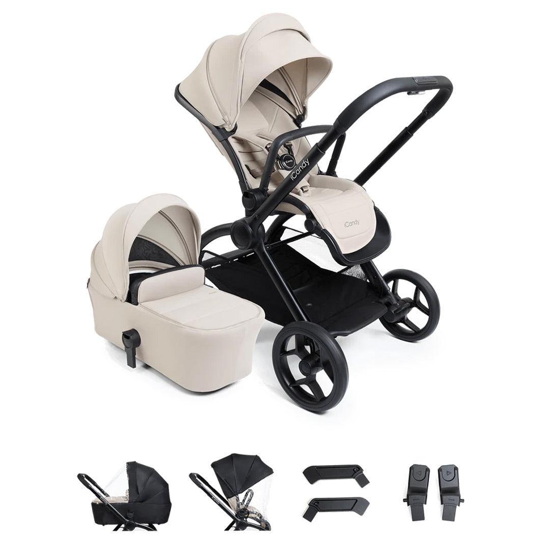 iCandy Core 2 Combo Stroller-Stroller Bundles-Sandstone- | Natural Baby Shower