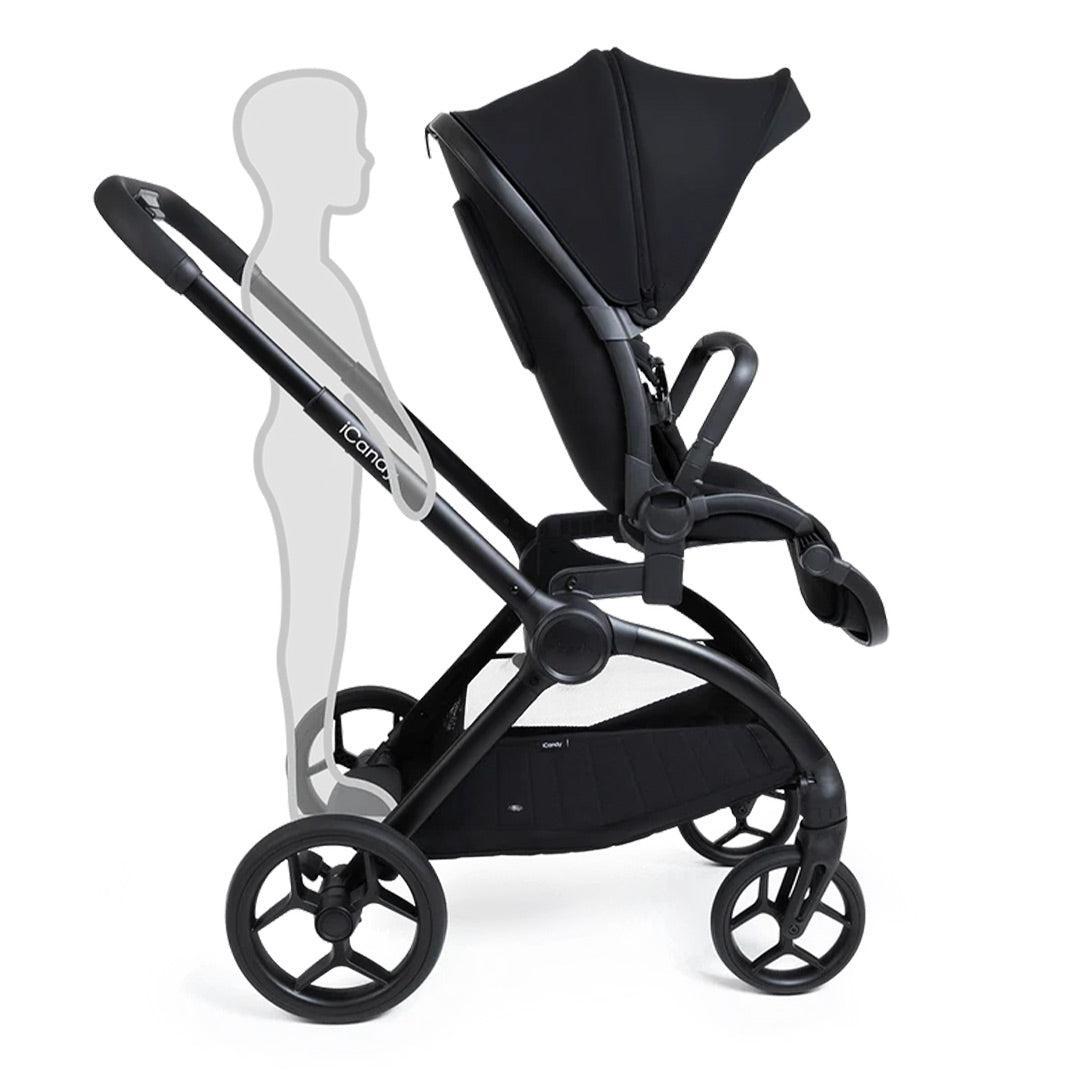 iCandy Core 2 Stroller - Black-Strollers-Black- | Natural Baby Shower
