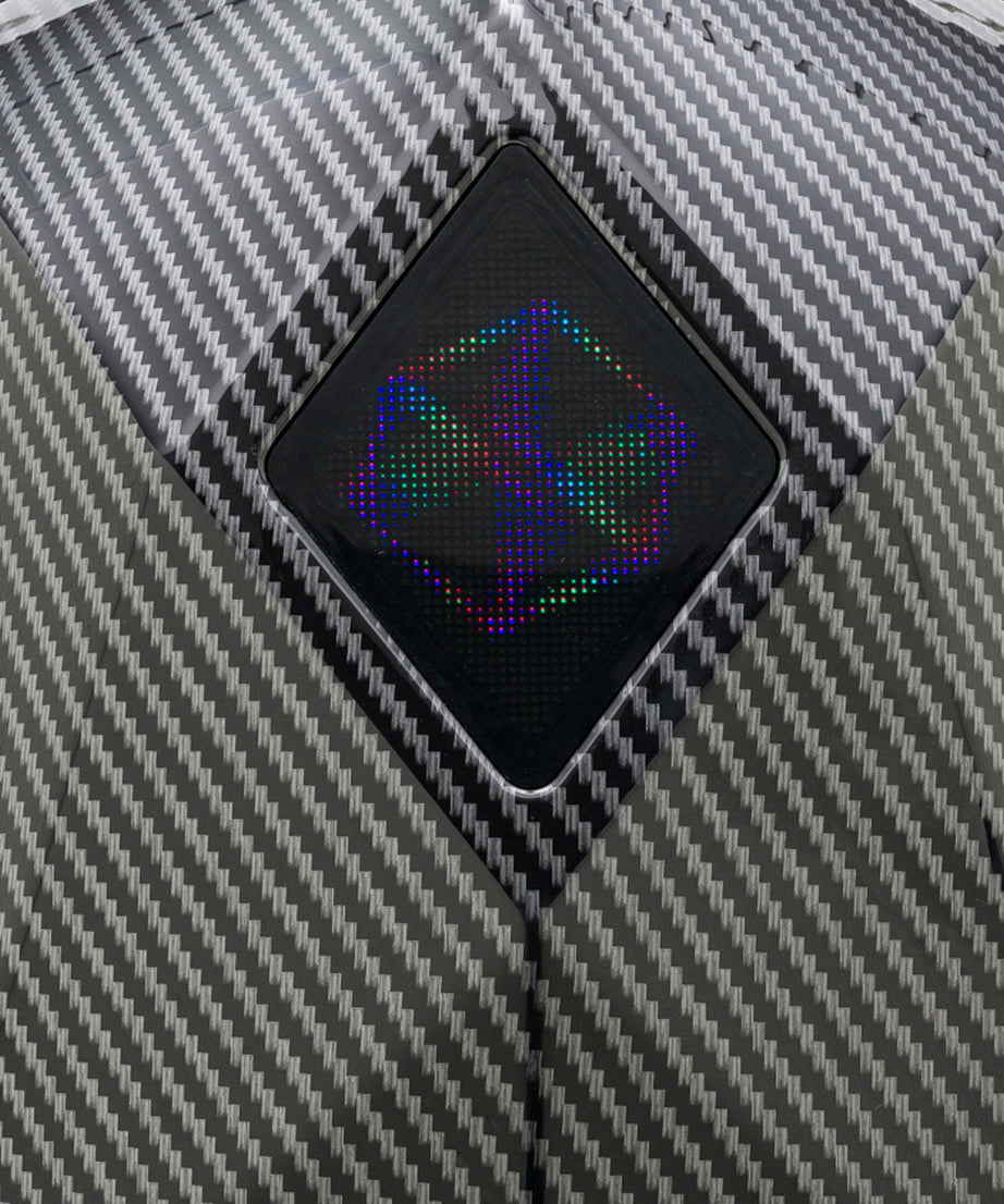 iPixi – Мотоциклист и Путешественник Титановый Защитный Рюкзак со Светодиодной Подсветкой