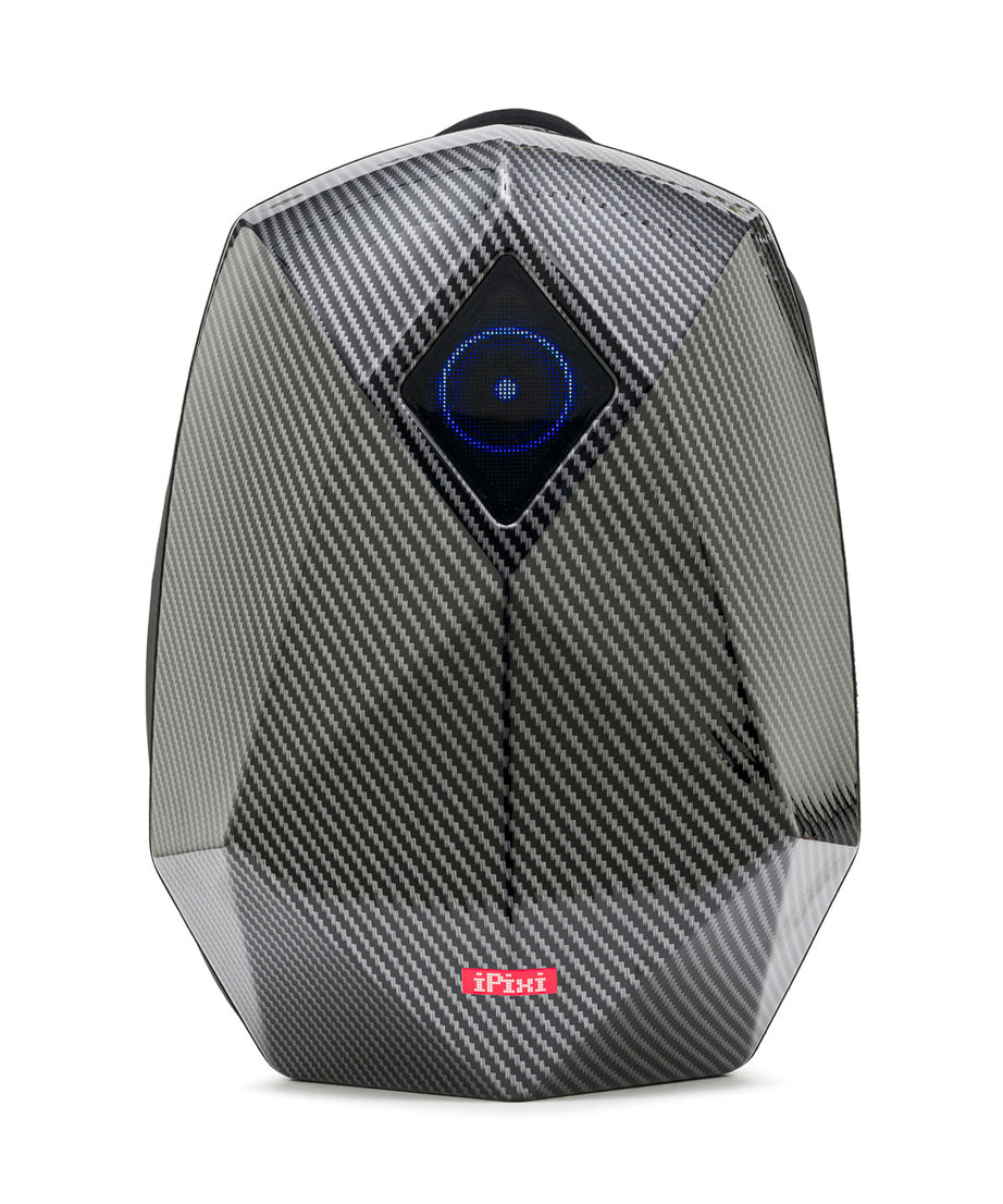 iPixi – Мотоциклист и Путешественник Титановый Защитный Рюкзак со Светодиодной Подсветкой