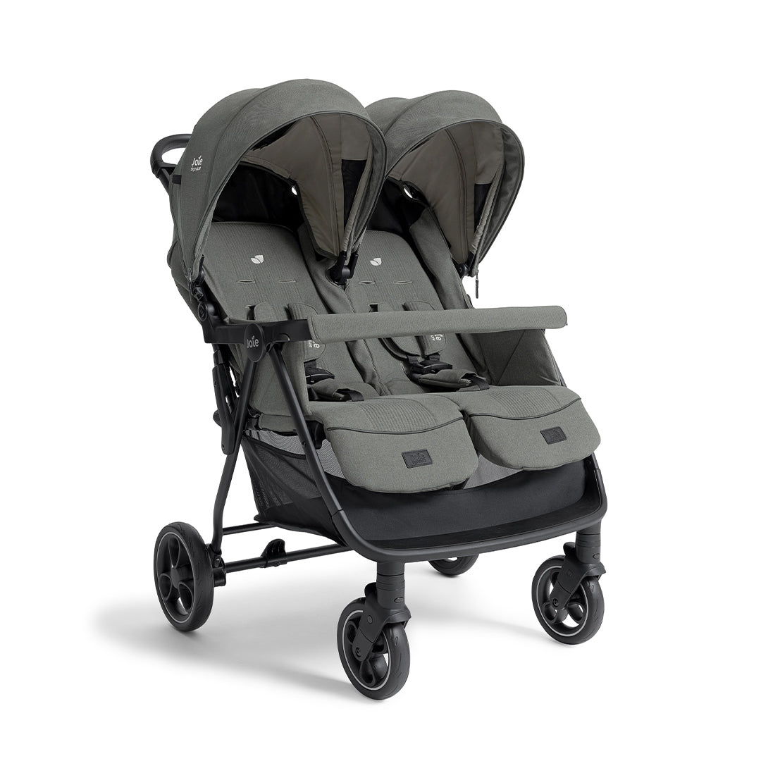 Joie Signature Estrella Twin Stroller - Evergreen-Strollers-Evergreen-One Size | Natural Baby Shower
