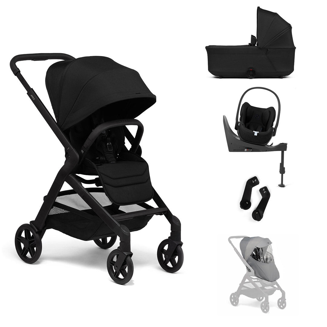 Joolz Hub2 + Cloud T Travel System-Travel Systems-Forest Green-No Base | Natural Baby Shower