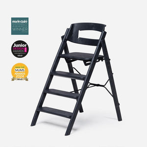 KAOS ReKLAPP® Highchair - Charcoal Black-Highchairs-Charcoal Black- | Natural Baby Shower