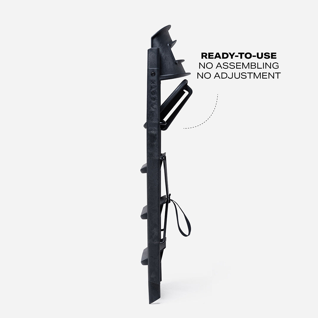 KAOS ReKLAPP® Highchair - Charcoal Black-Highchairs-Charcoal Black- | Natural Baby Shower