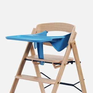 KAOS Safety Rail & Tray - Swedish Blue-Highchair Accessories-Desert Sand- | Natural Baby Shower
