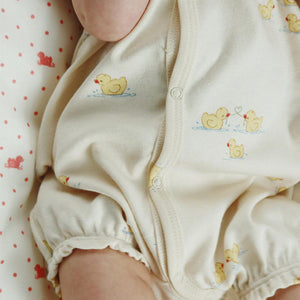 Konges Slojd Bello Short Sleeved Romper - Fanga Mio-Rompers-Fanga Mio-3m | Natural Baby Shower