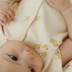 Konges Slojd Bello Short Sleeved Romper - Fanga Mio-Rompers-Fanga Mio-3m | Natural Baby Shower