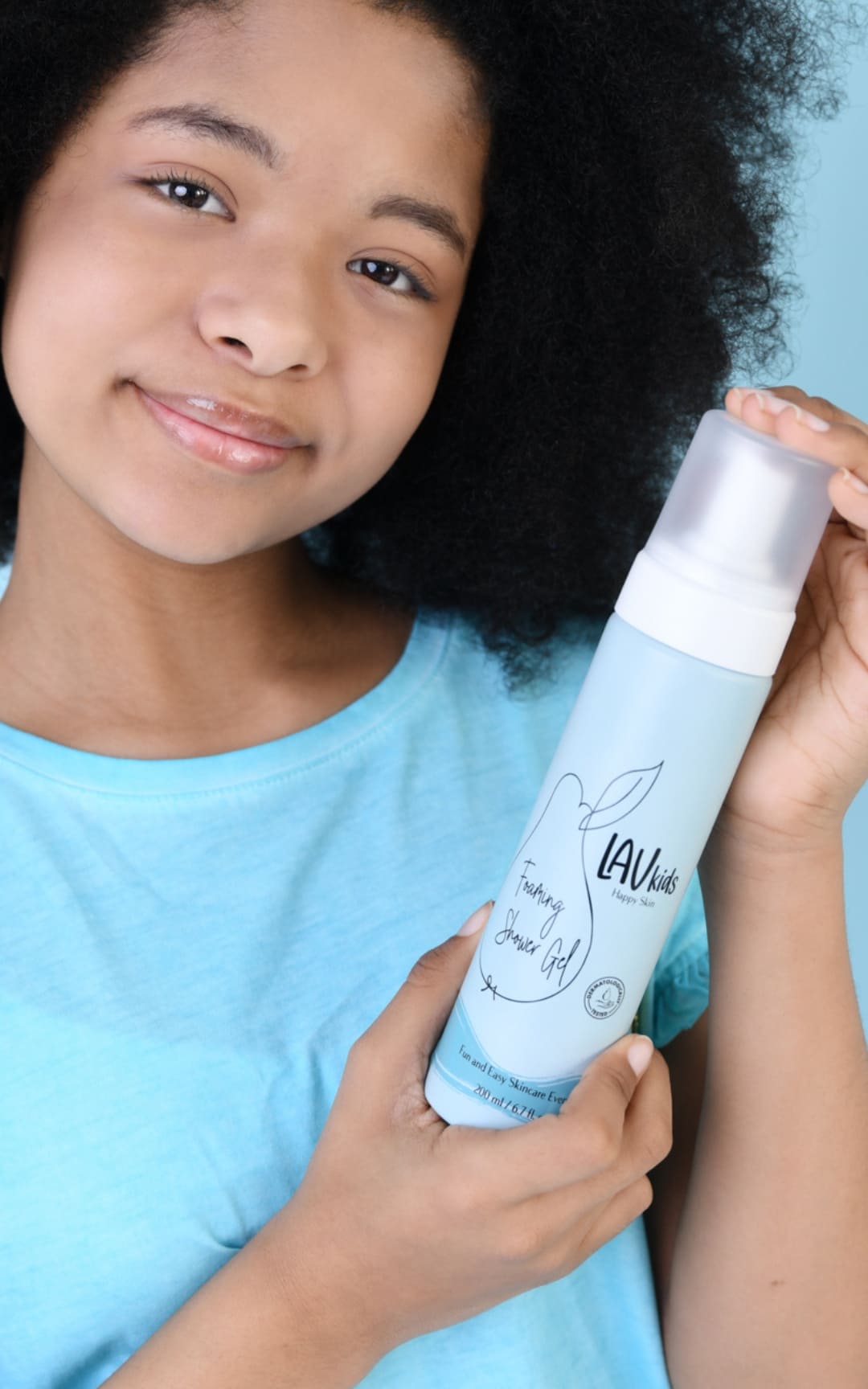 Lav Kids - Детский гель для душа в форме пены